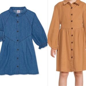 Girls Long Sleeve Dress Bundle